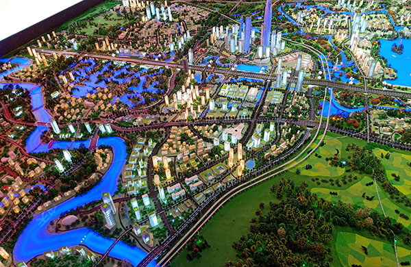 城市規(guī)劃沙盤模型制作